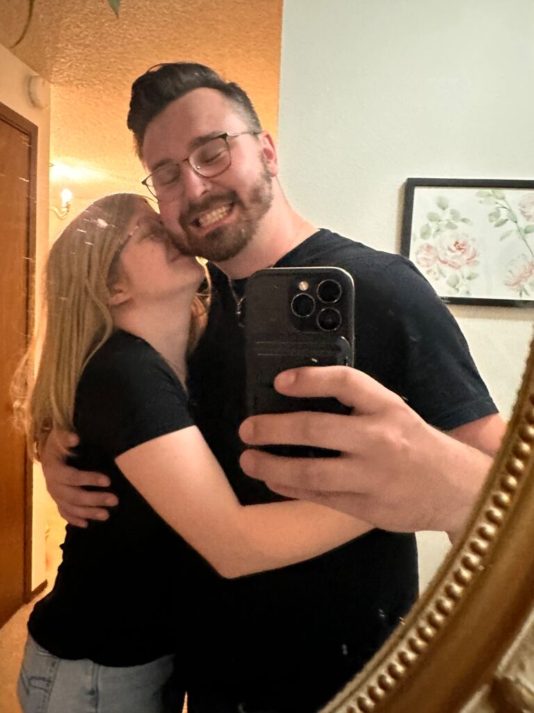 Recreating our photo from March