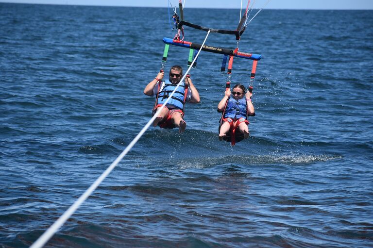 Parasailing in Gulf Shores, Alabama