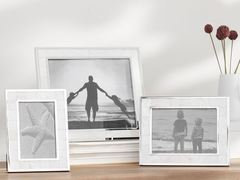 Mother-of-pearl picture frame