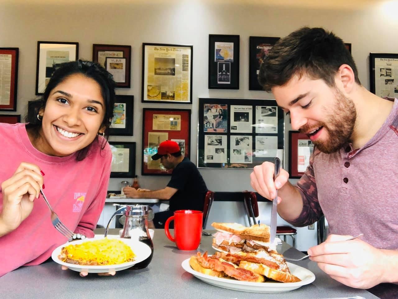 Yes, we are constantly eating!