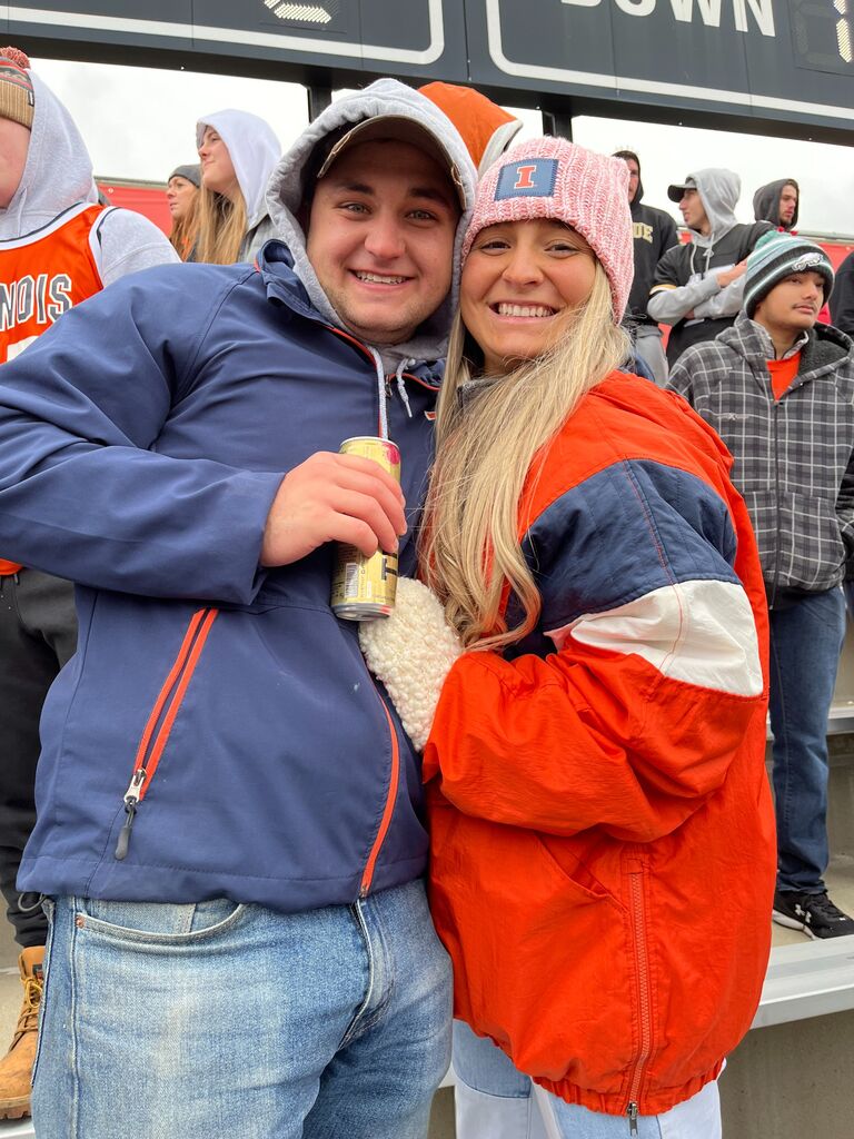 One of the most fun tailgates. We had friends & family from Purdue and Illinois tailgate before and after the game! Lots of food, beer, and snow!

Illini 24-31 Purdue