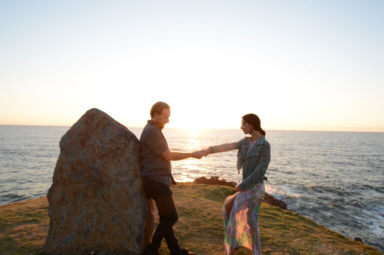 We all came down to this special spot to take candid shots for memories....little did I know there was a big surprise brewing .