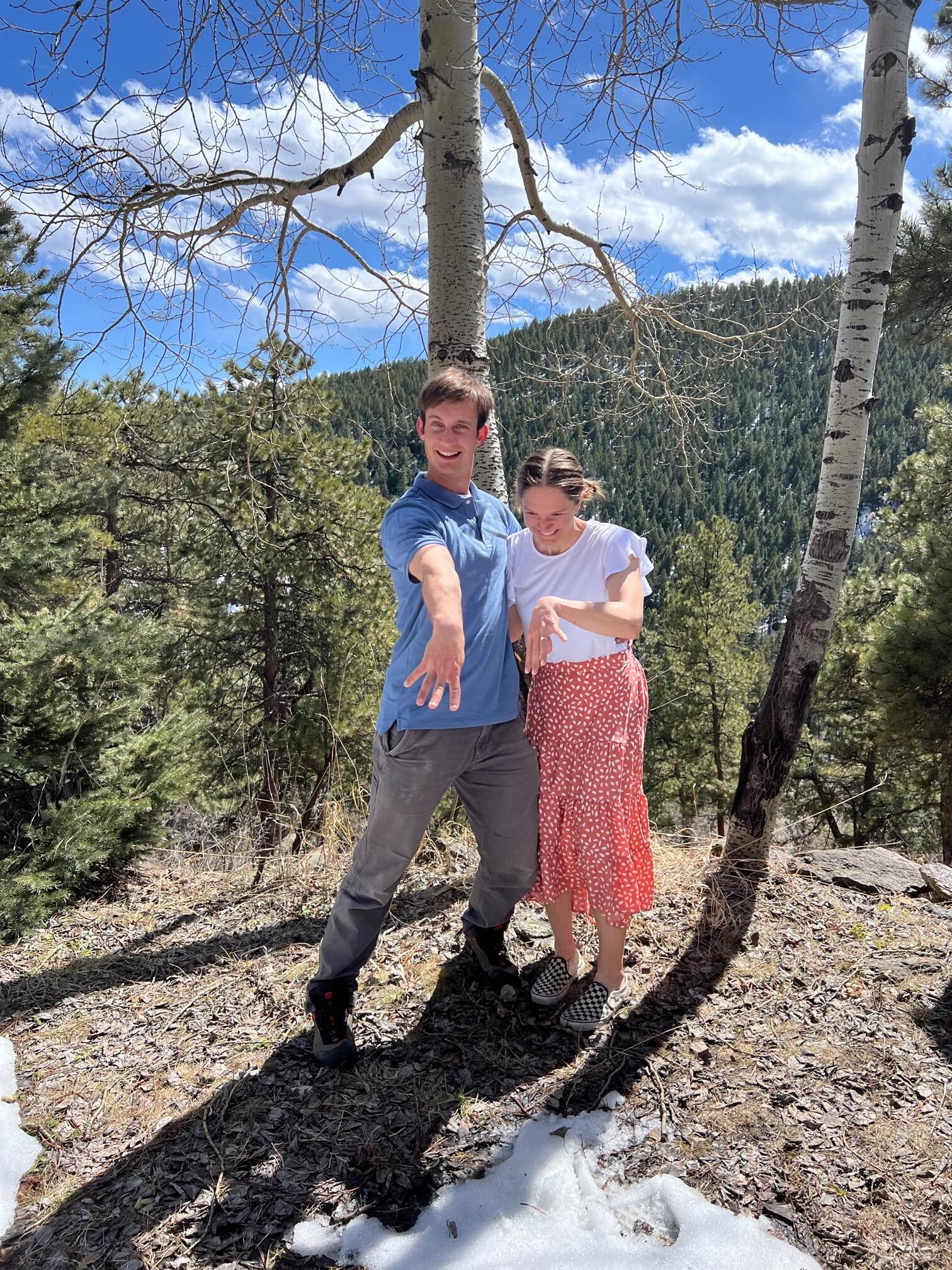 Post engagement Easter celebrations