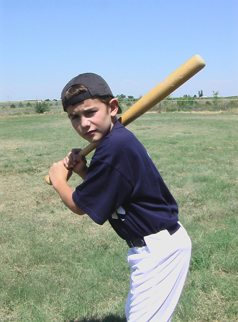A baseball star