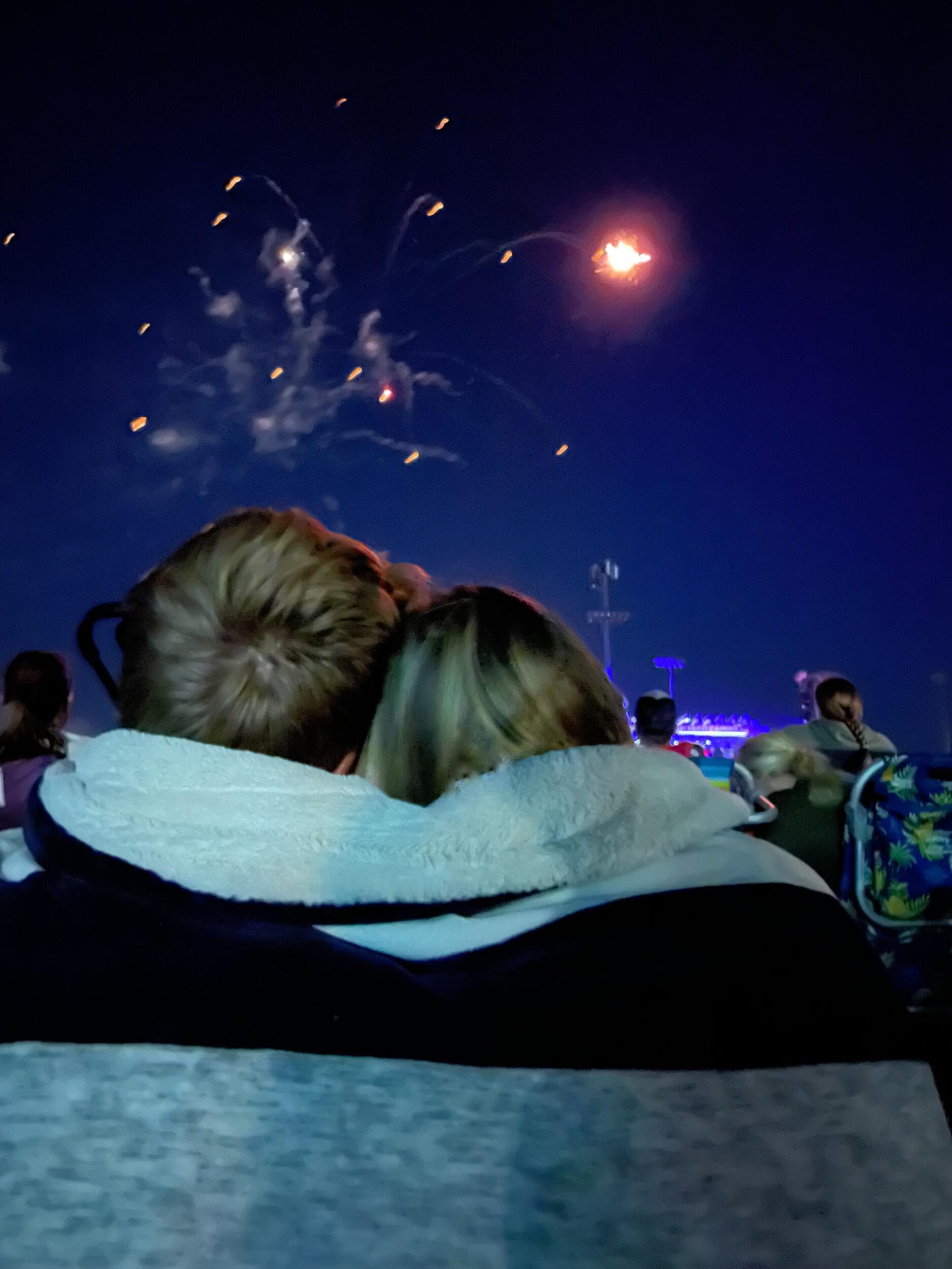 Creating a tradition of loving the 4th of July together. Officially dating for 2 months!!