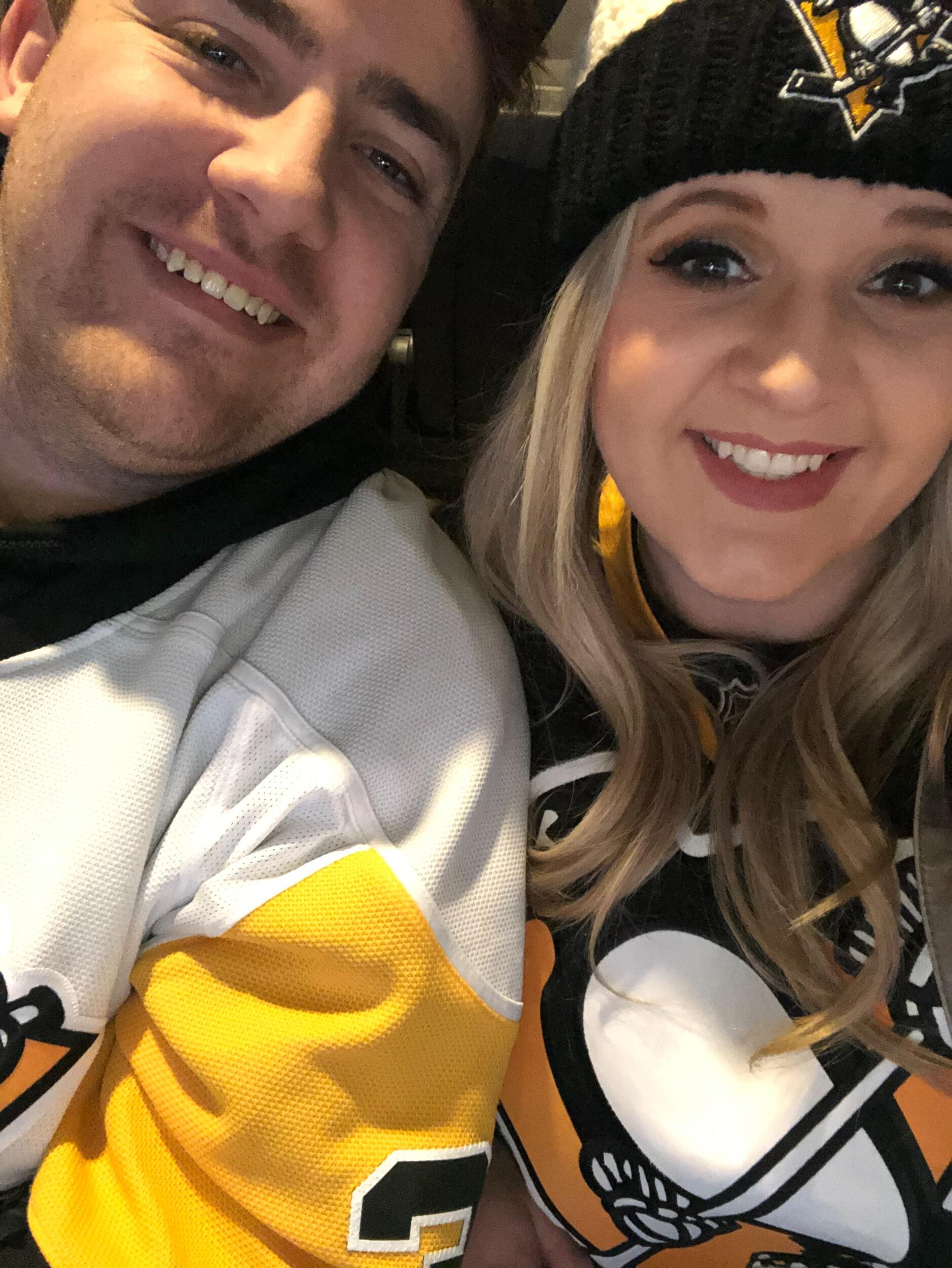 Pens game against the Boston Bruins