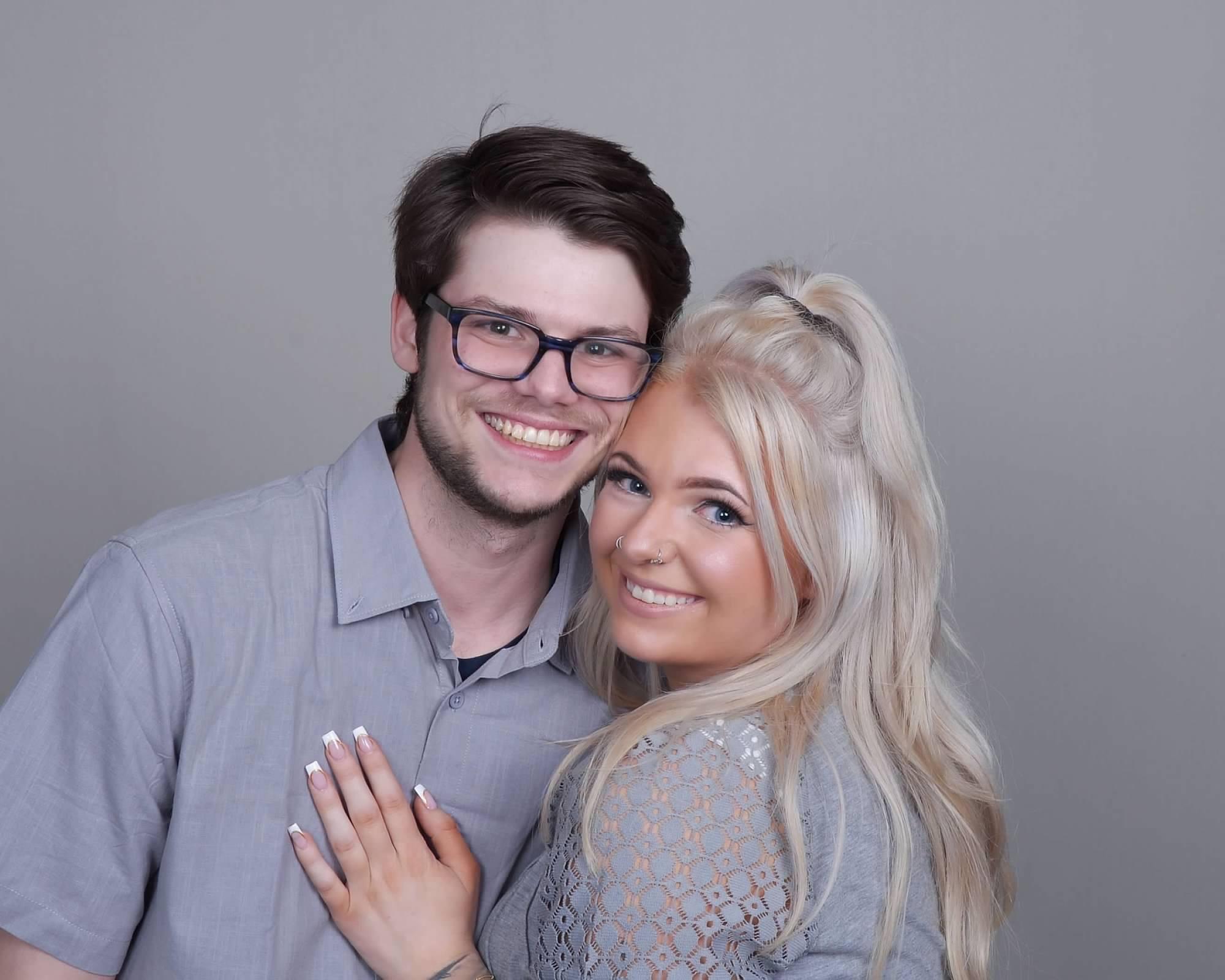 Thanks to my parents, Nick and I had our first professional portraits taken. I absolutely adore this one.