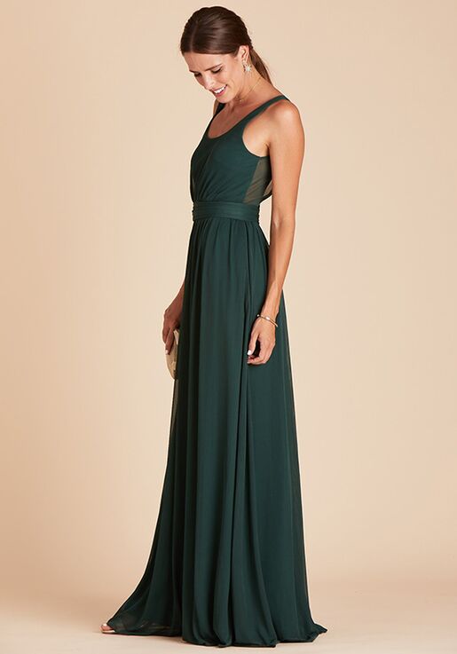 Birdy Grey Jan Scoop Back Dress in Emerald Bridesmaid Dress | The Knot