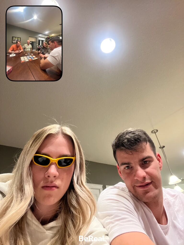 We spent lots of time with family