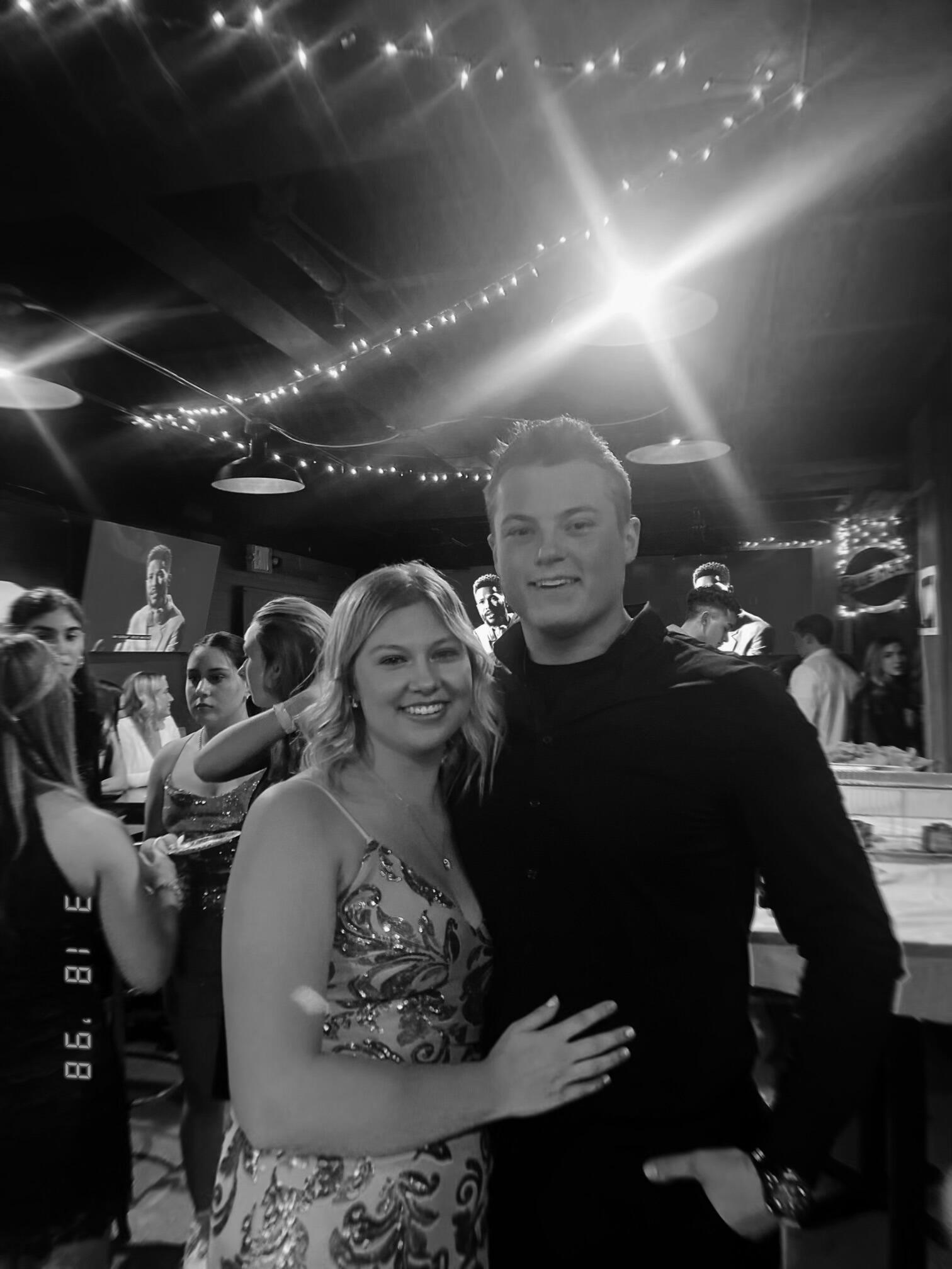 Caleb came to formal!