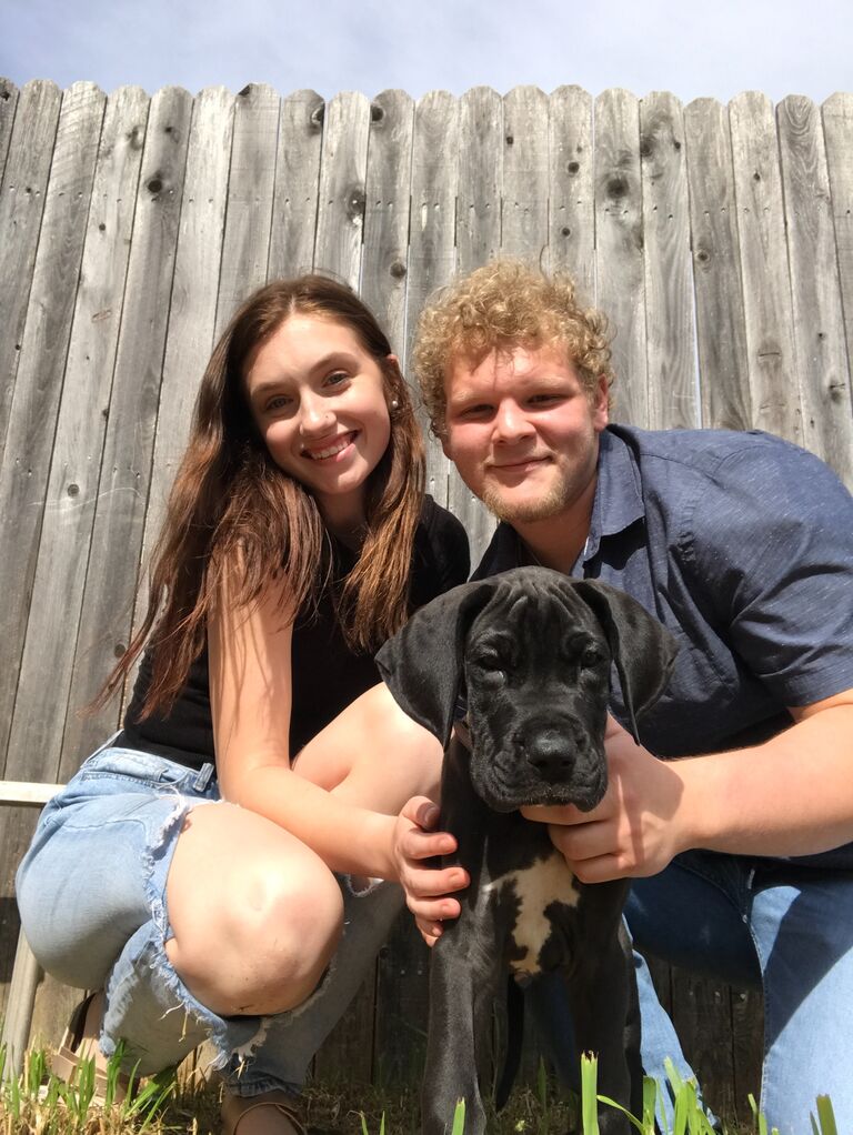 Got our sweet baby boy during COVID.