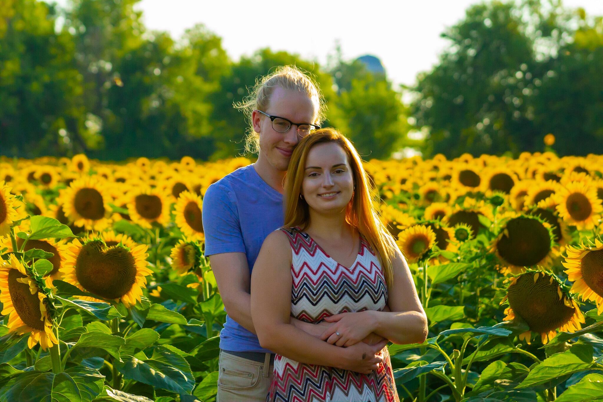 Continuing our tradition of sunflowers, our second year of photos here.