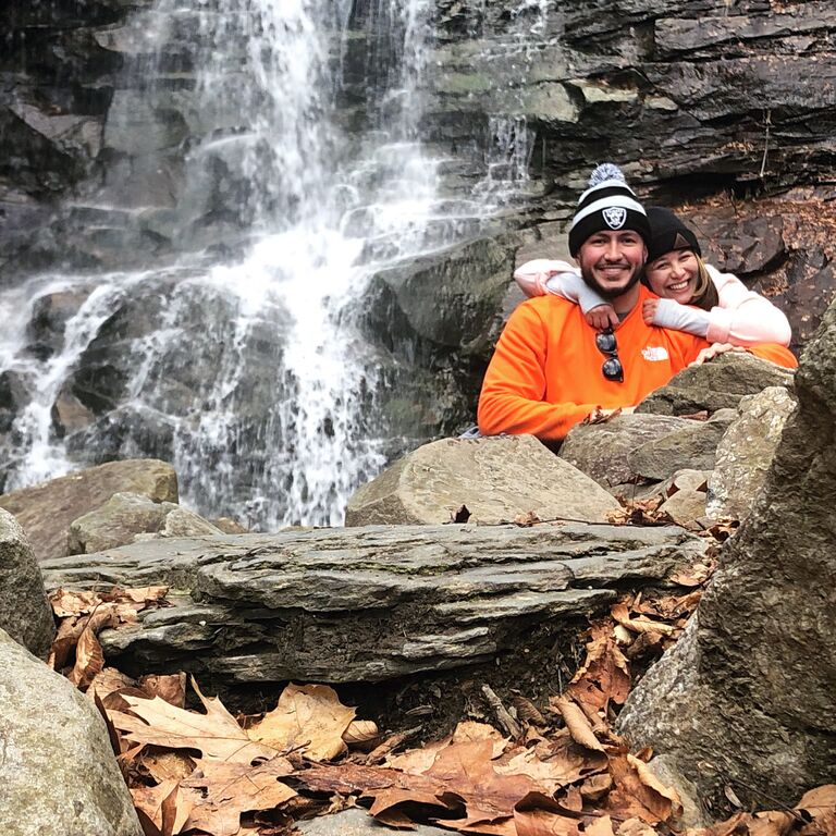 Our first hike together and Ruben's love language. 