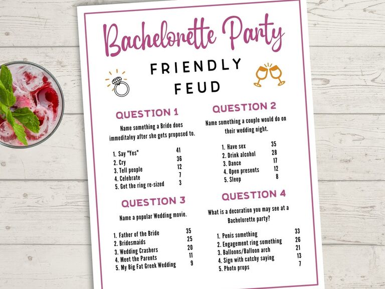 Adult Party Games, Party Planning Checklists & Cheat Sheets, Fun