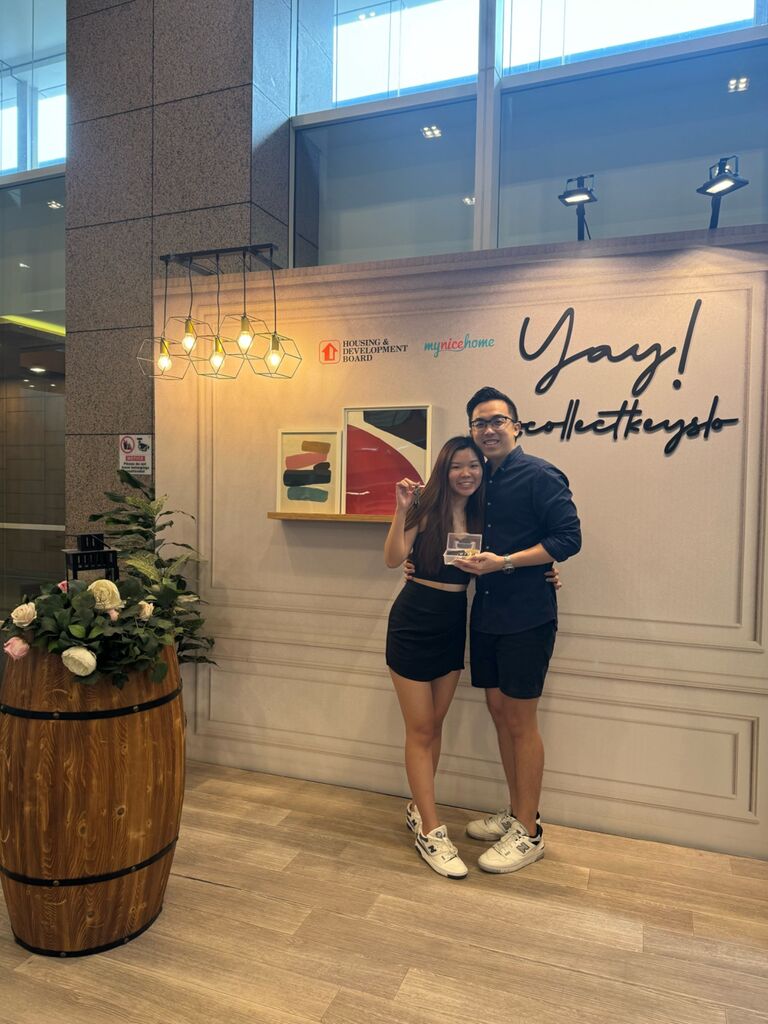 After months of house hunting, we finally collected the keys to our first matrimonial house! We are thrilled to build our home together!! 