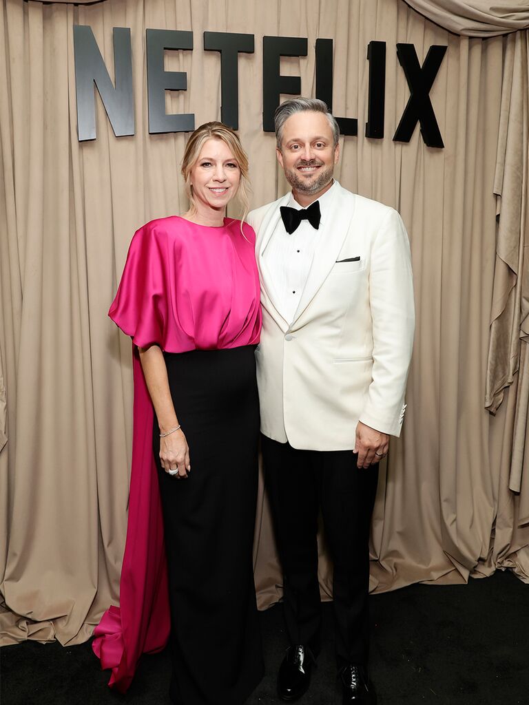 Nate Bargatze and Laura Bargatze at an event