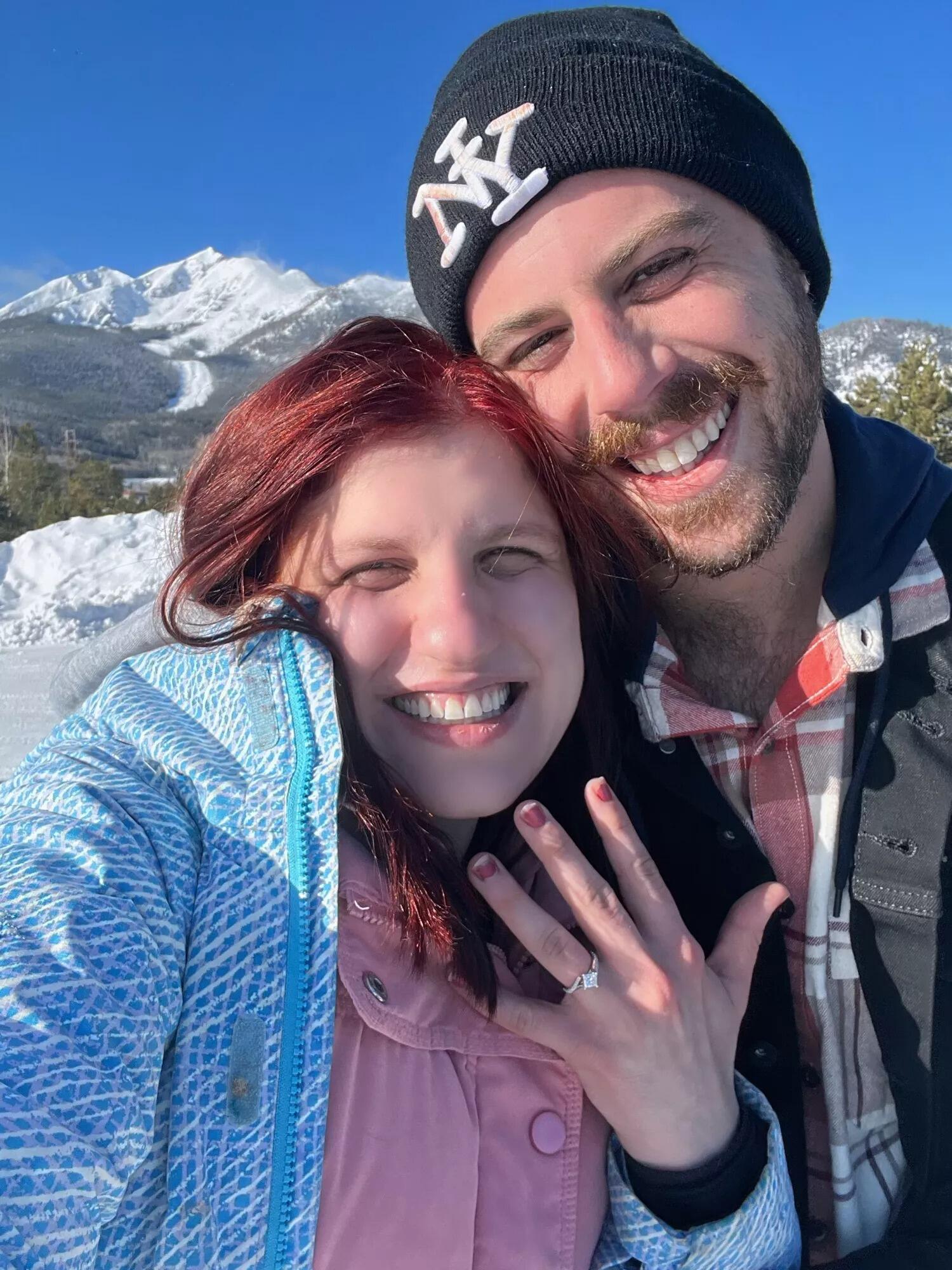The best day of their lives (so far) when Ari (Tree) asked Georgeta to be his Forever Monkee.