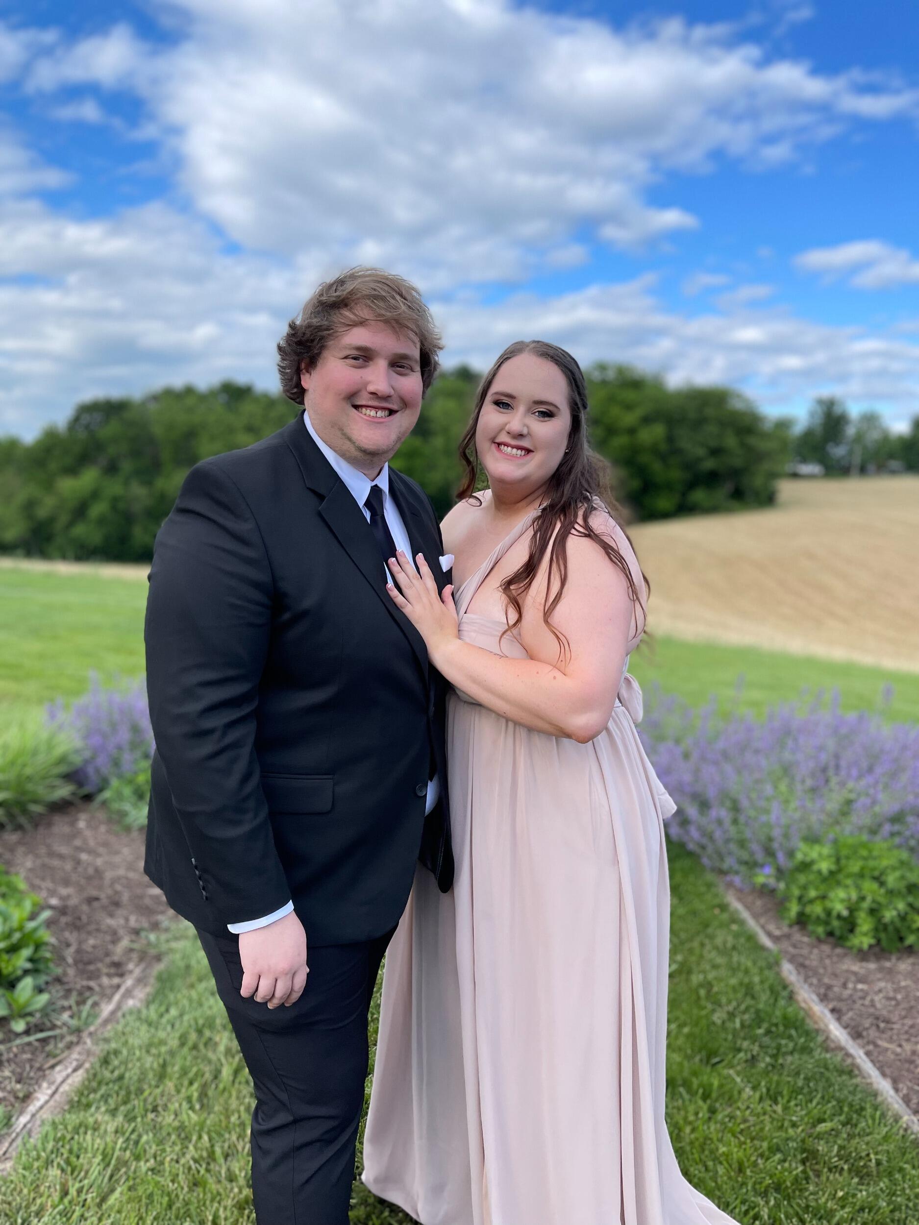 Even though Sarah only saw Brett during the reception, he is still her favorite wedding date!