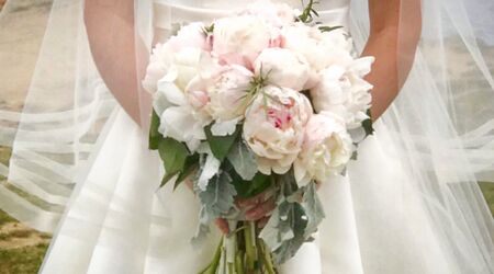 Peony Rice Style: JULIA Classic veils with blusher for brides to be