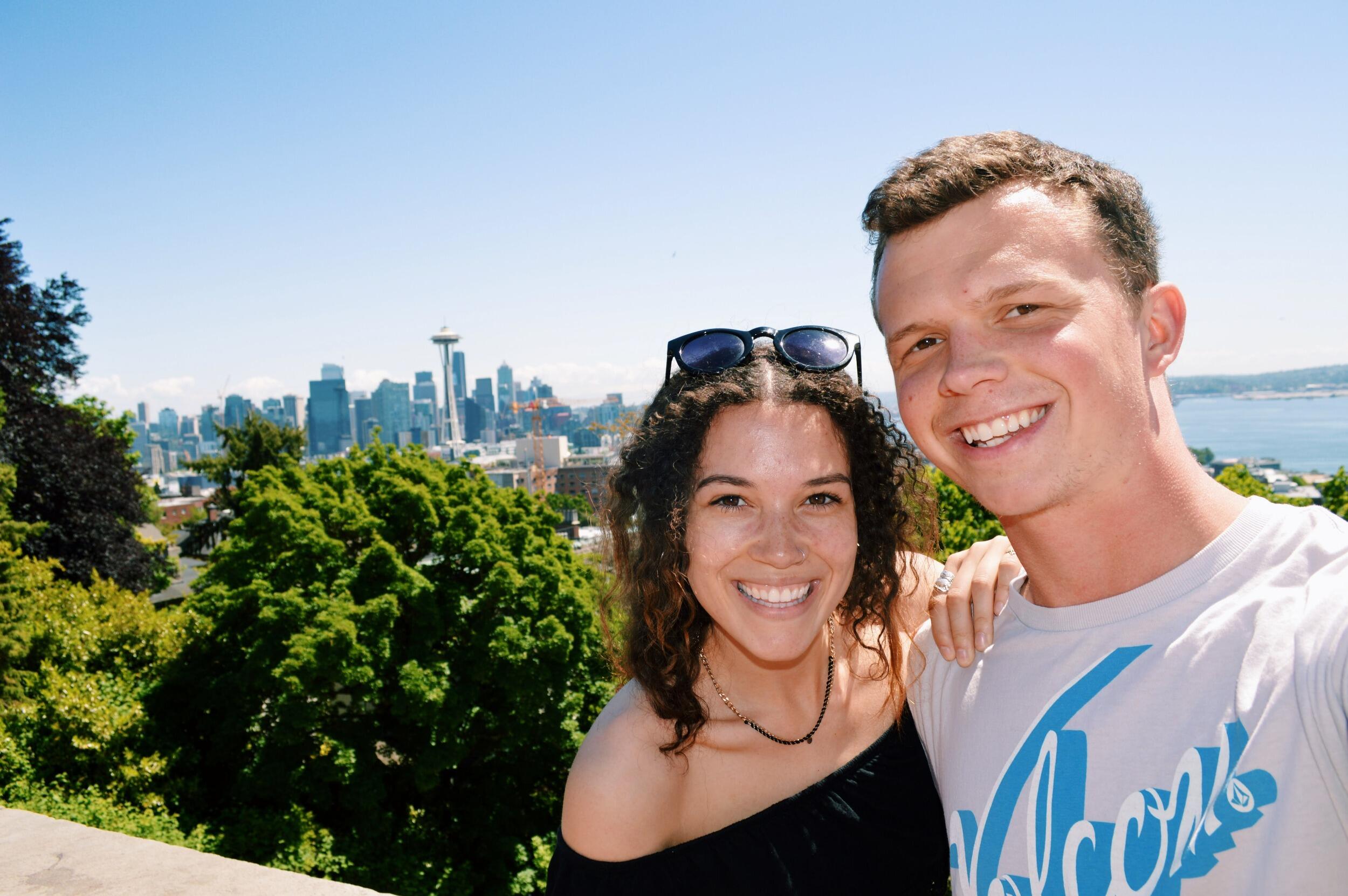 Start of long distance, when Vince moved to Seattle and Moriah was finishing school at MSU. 