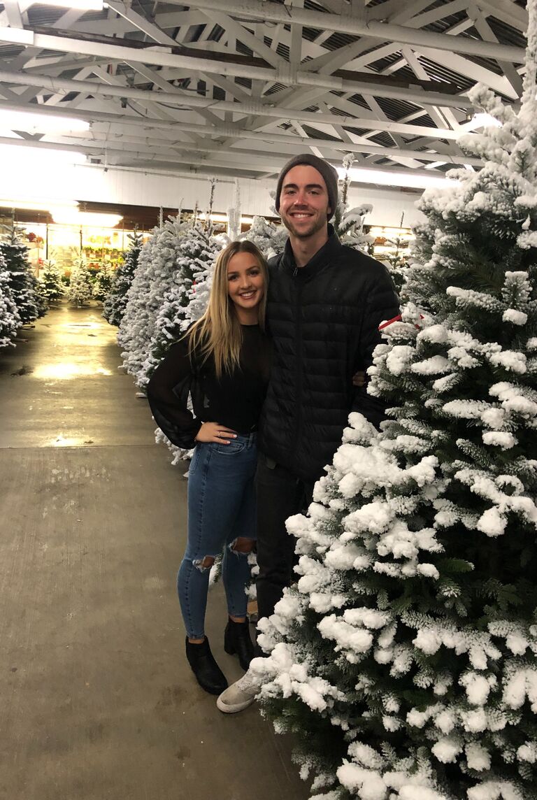Our first Christmas tree together!