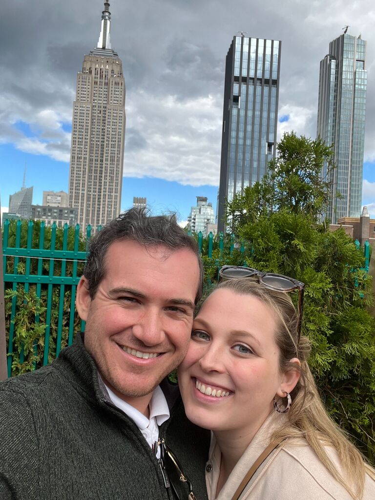 One of Kyra and Andrew's first trips together for Kyra's belated birthday present. They went to NYC for the long weekend.