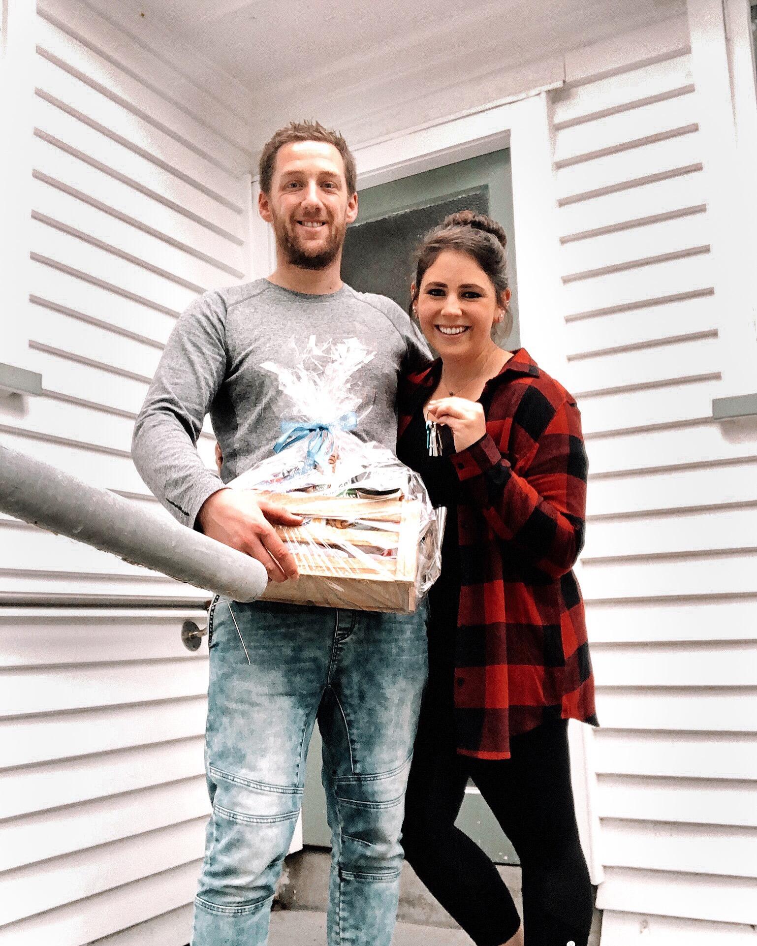 We bought our first house together in Wellington, New Zealand