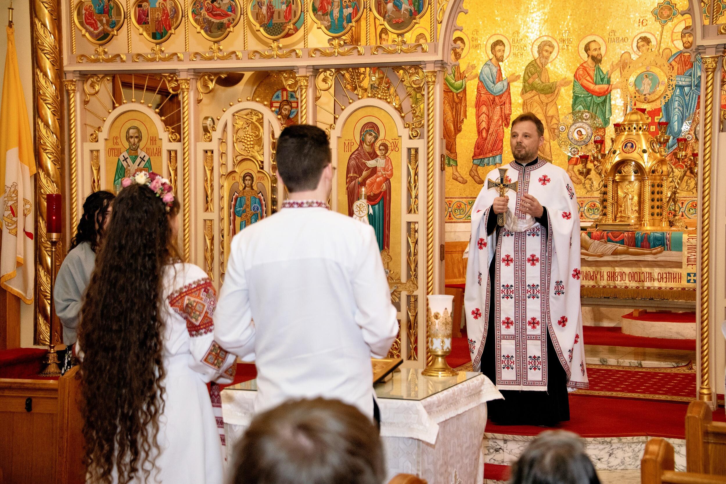 As was the service of blessing