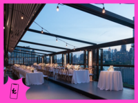 The Ravel Hotel rooftop wedding venue in Long Island City, New York