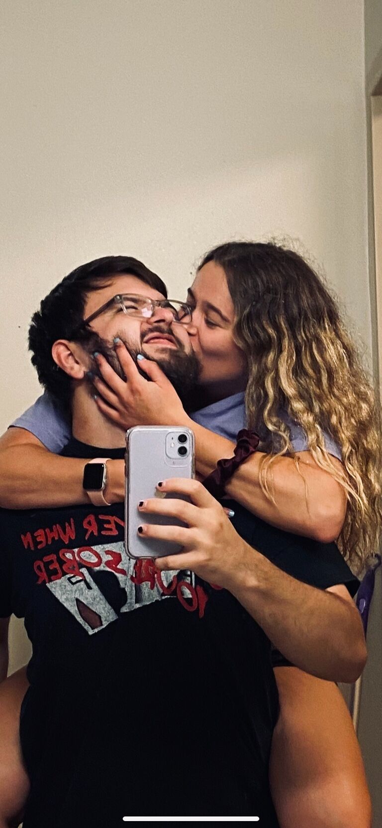 Our first "I love you!" We are able to return to campus for our junior year and get to celebrate Andy's 20th birthday weekend!