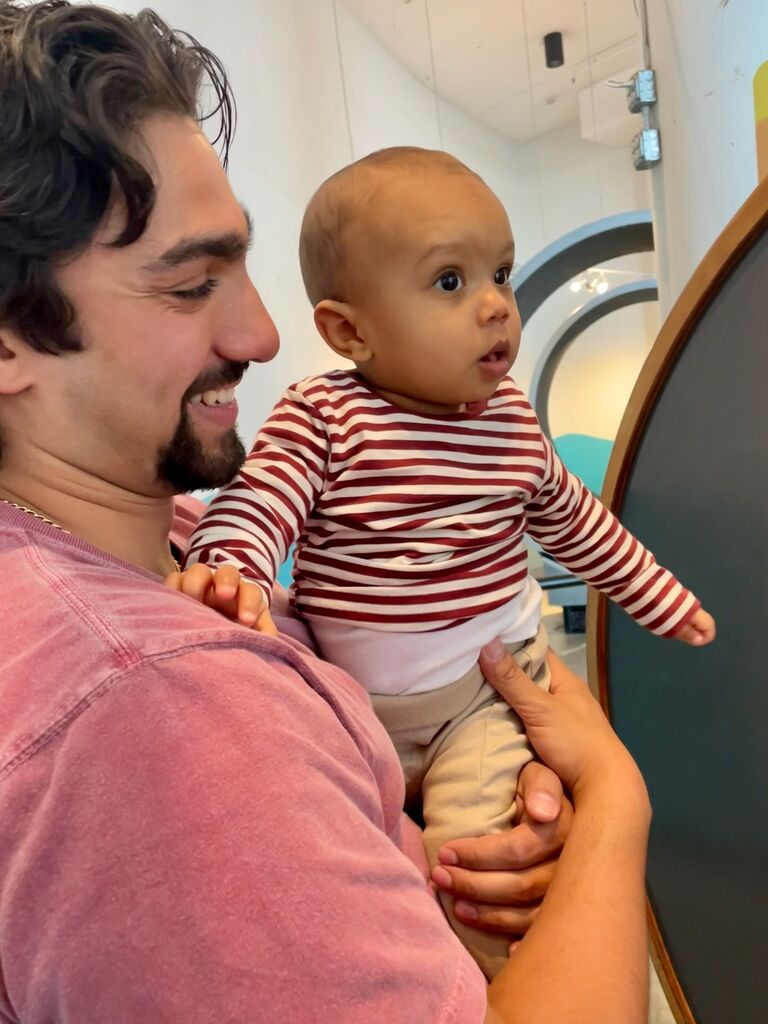 The day Nick met Navi for the very first time! 

Navi has been blessed to have Nick in his life since he was 9 months old.