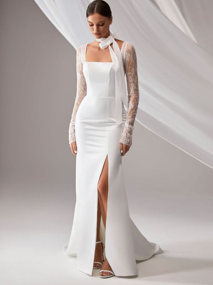 Milla Nova long sleeve wedding gown