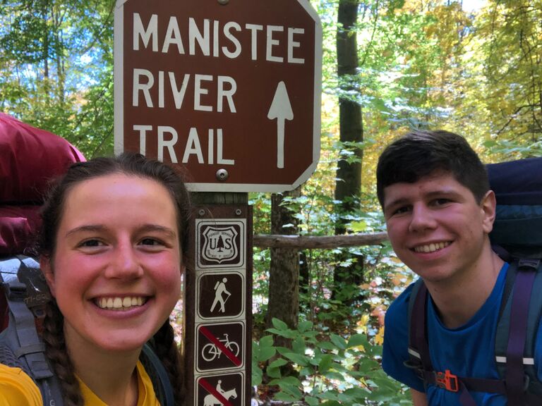 Our first backpacking trip!