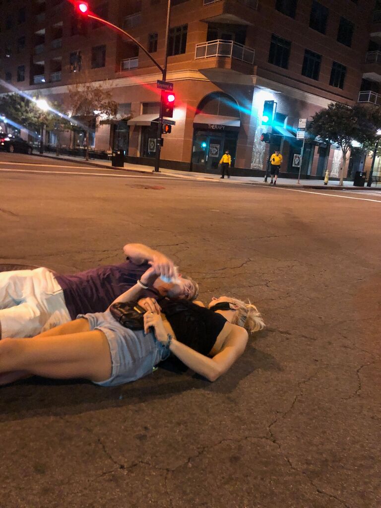 Recreating The Notebook scene. We're about to get in trouble.