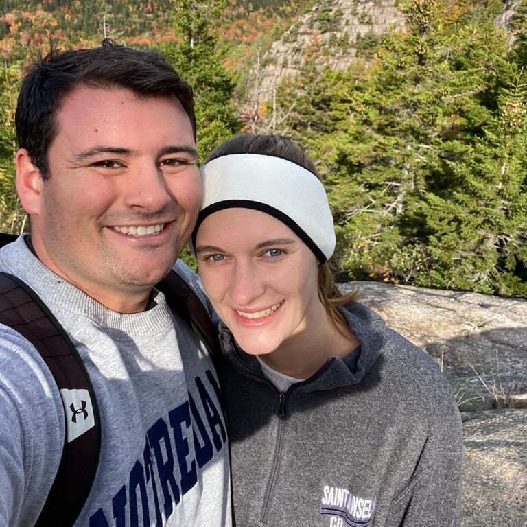 Our first solo trip together was to Acadia National Park!