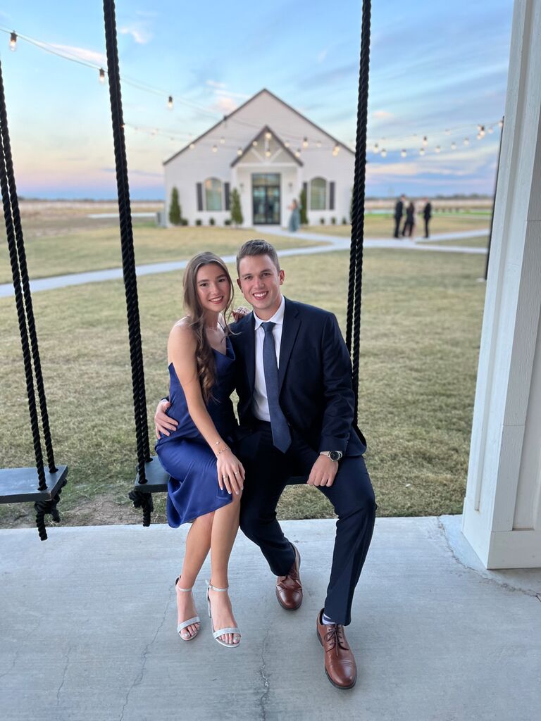 First Texas wedding together!
