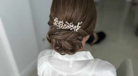 Style a Side Bridal Hair Bow - Chic Bridal Hair Style - Lustre Theory