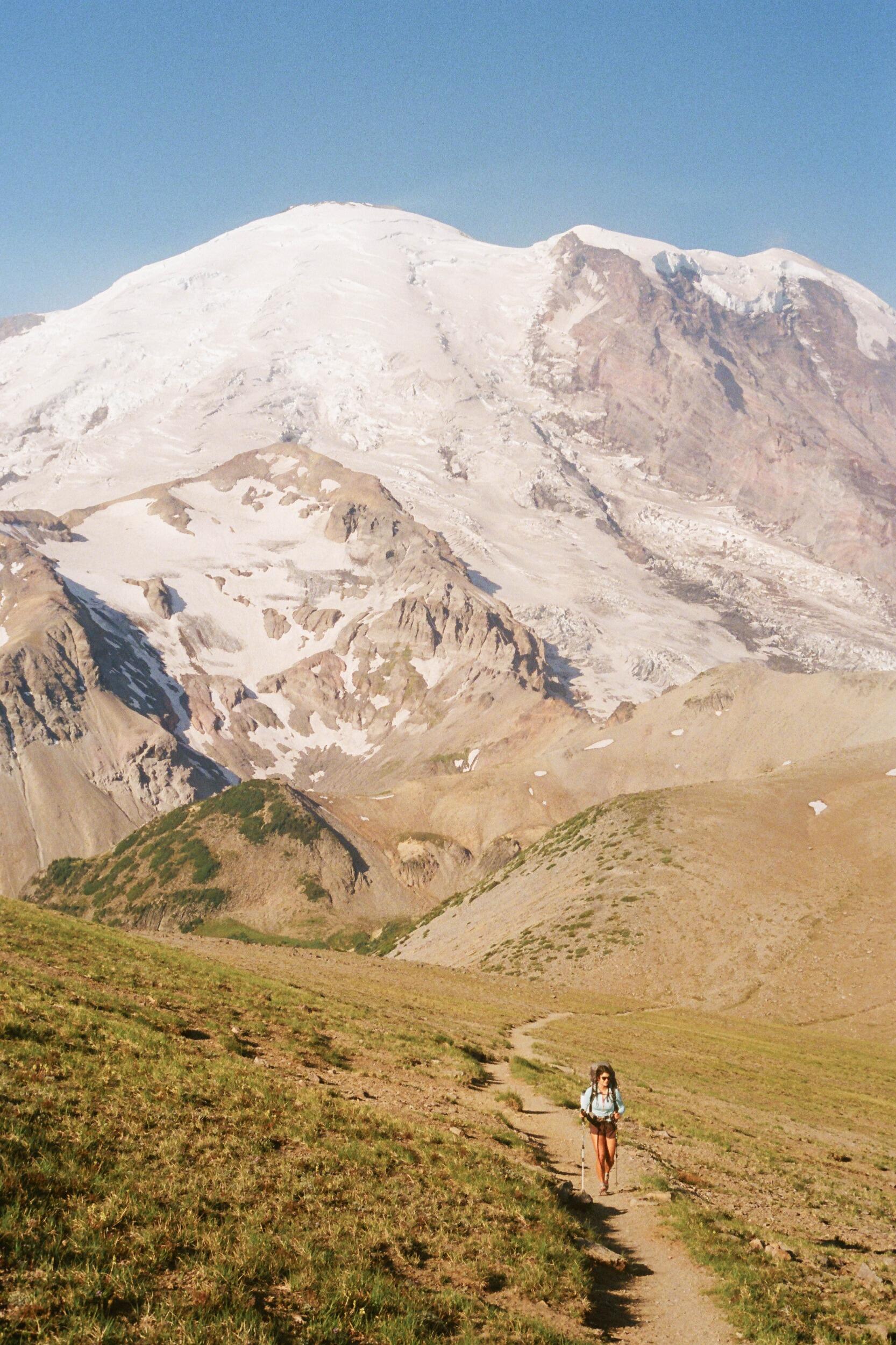 A month after returning from Mexico, Sarah and Peter complete the Wonderland Trail, a 94 mile backpacking trek around Mt. Rainier. They made a video about it too!