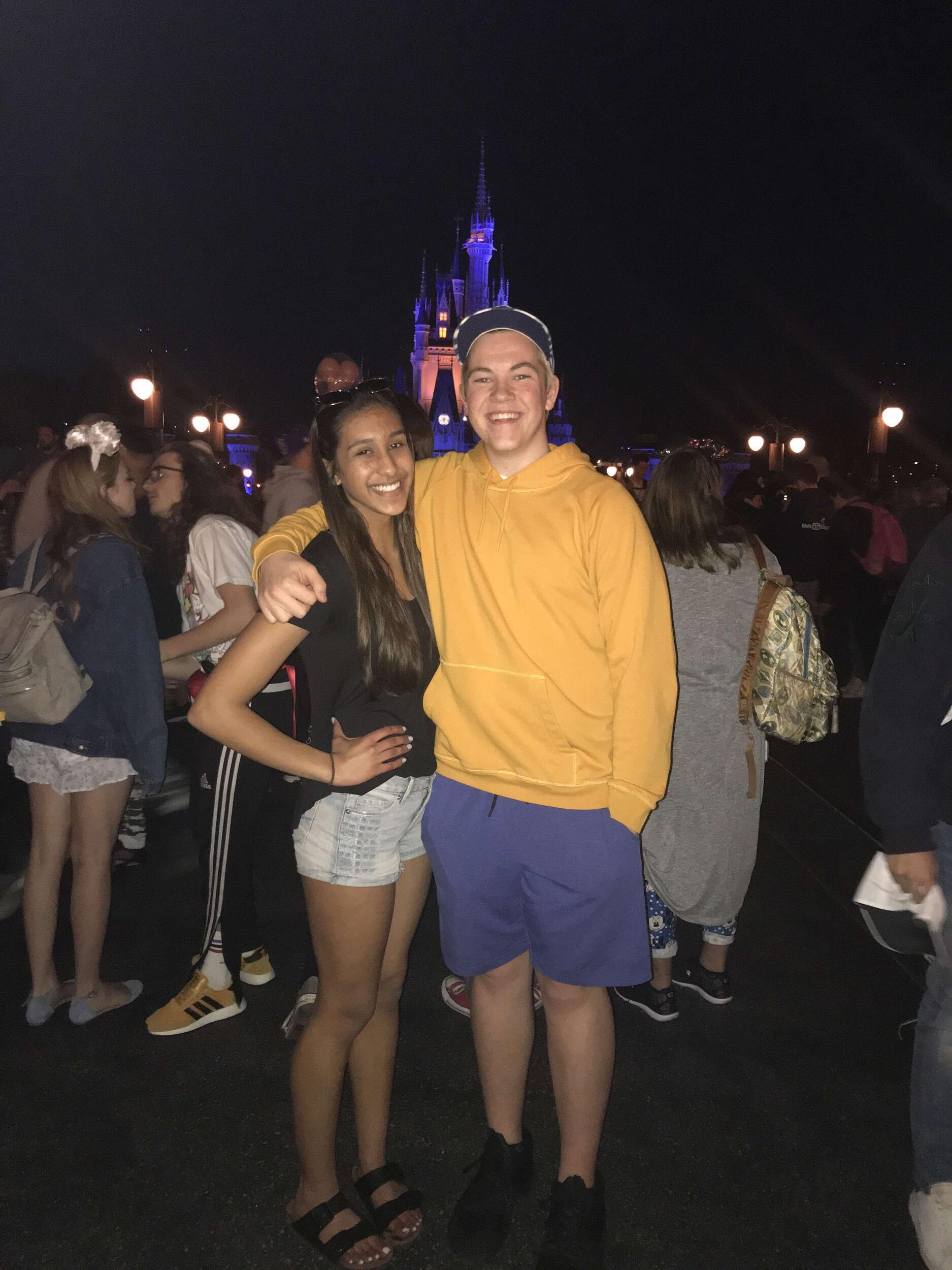 Our first picture together where we met....Disney World really is the most magical place on Earth