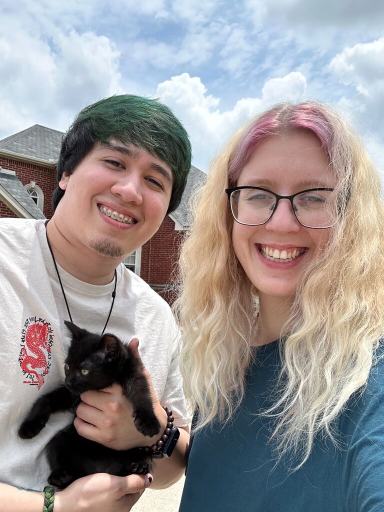 We got a kitten!! Her name is Toast