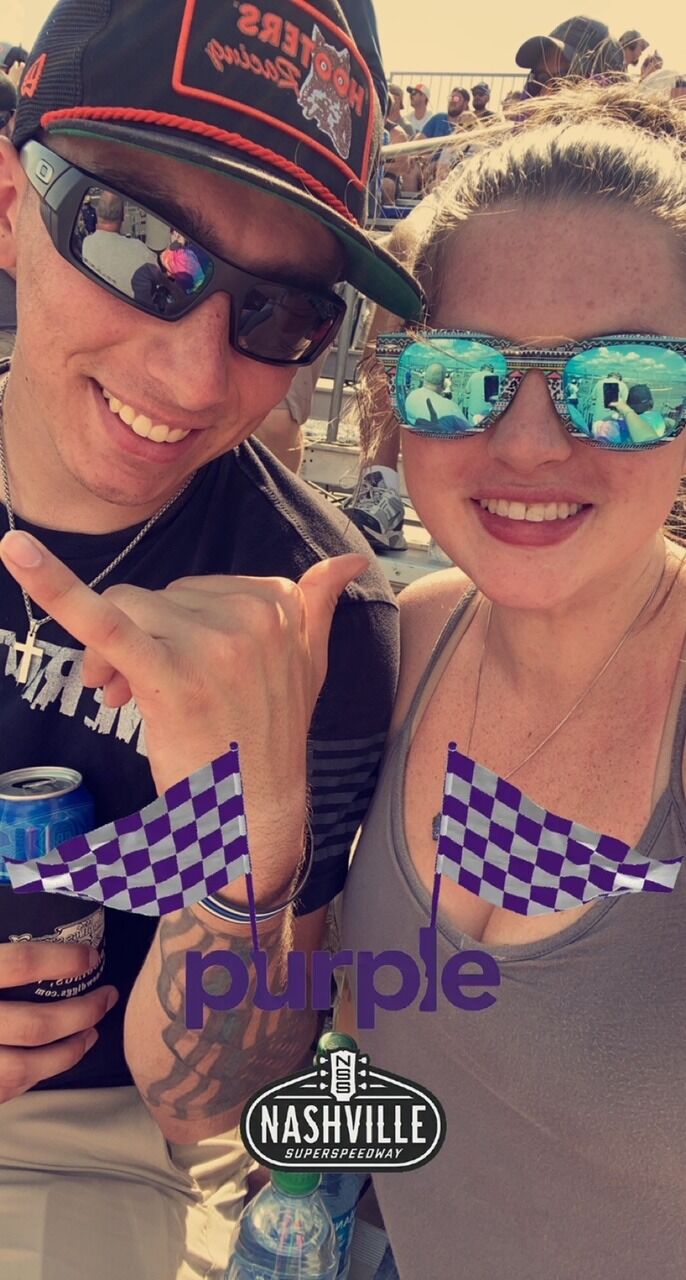 Tayla's first NASCAR race!