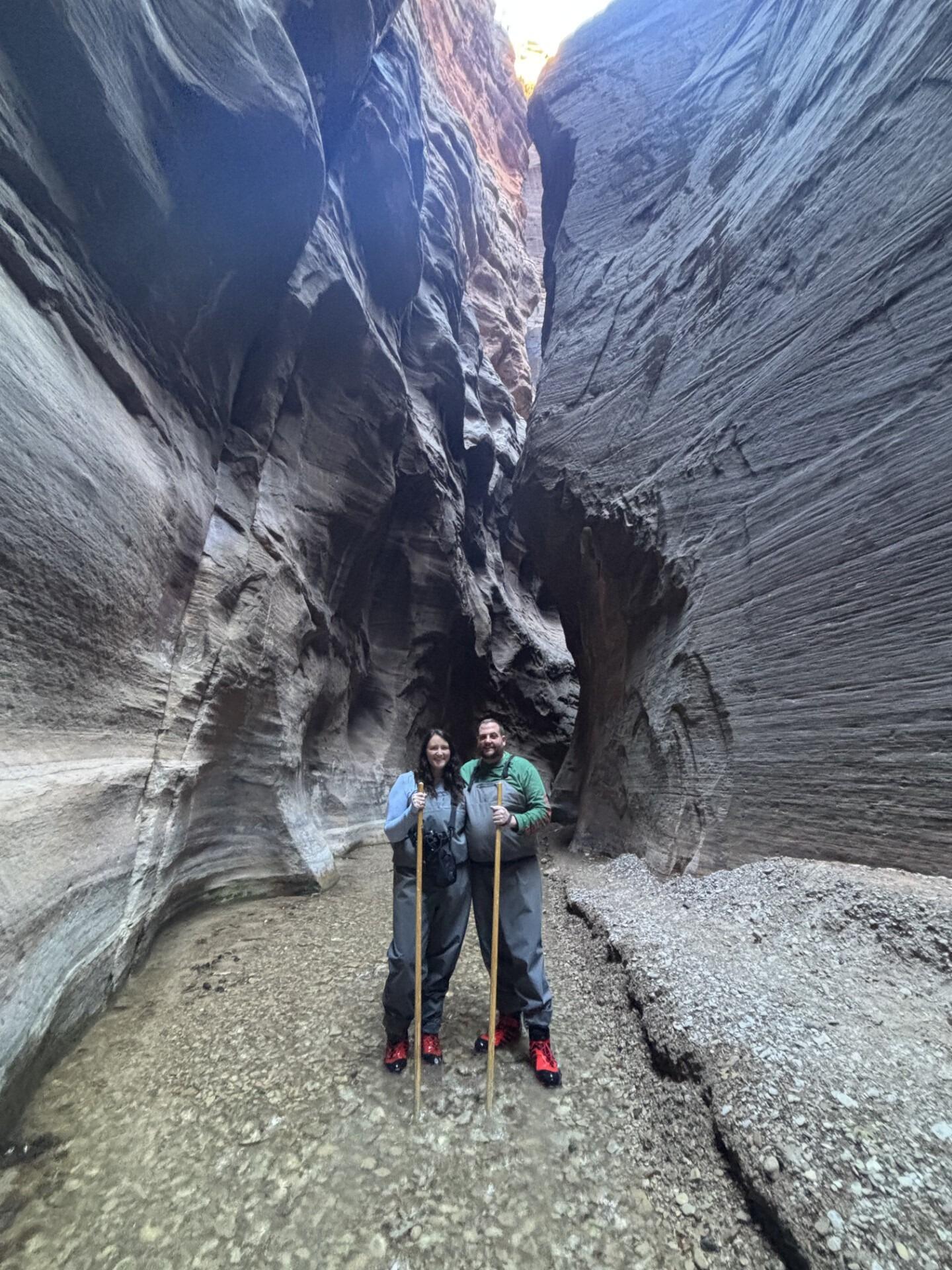 Our most adventurous hiking trip - The Narrows in Zion, Utah!