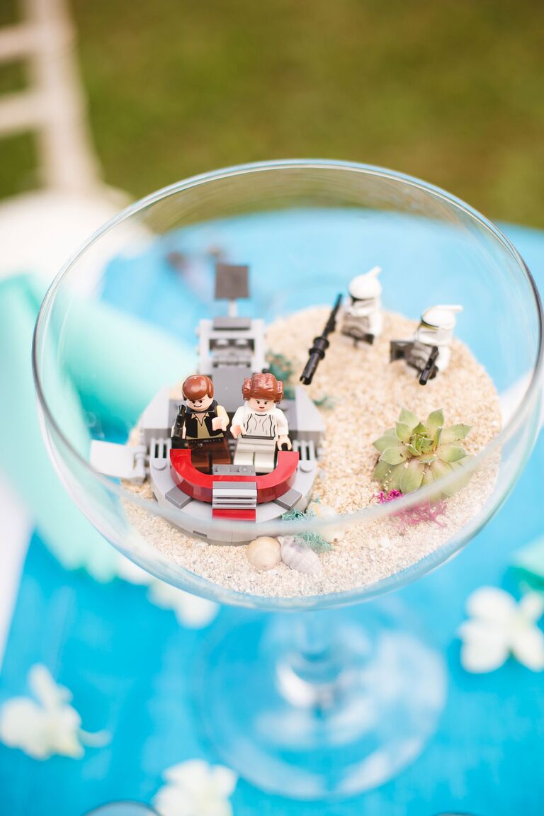 'Star Wars' themed wedding centerpieces ideas