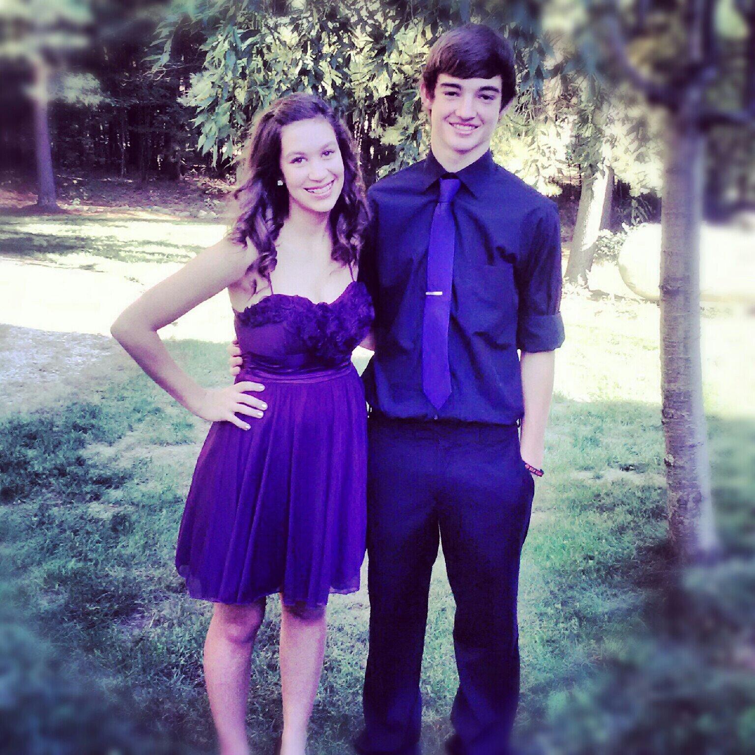 First school dance as a couple