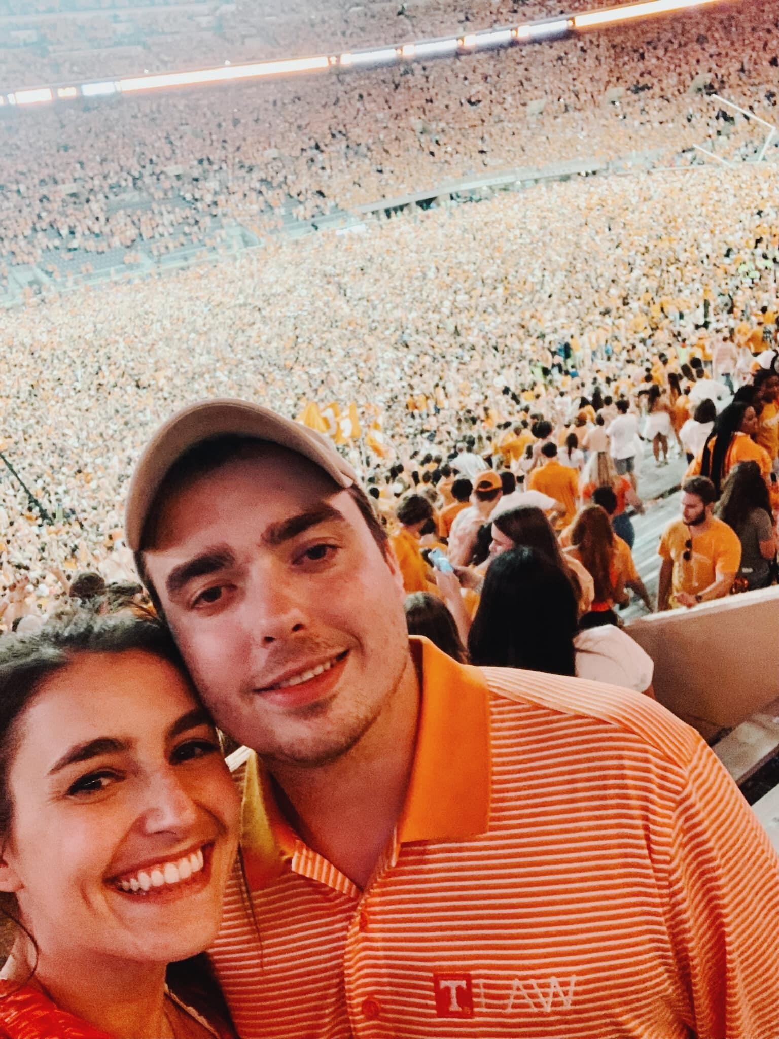 Football time in TN- Vols beat Bama! 