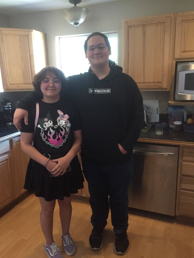 This is the rare case where both of us are in a photo without it being a selfie, because Bob's mom Keresa was behind the camera.