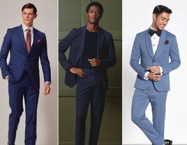 Blue Wedding Tuxes and Suits for your special day