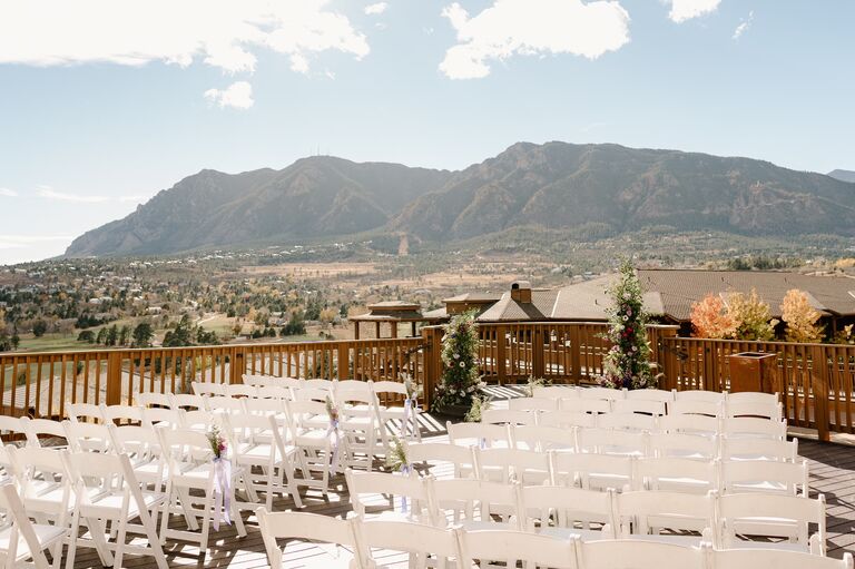 4:30 P.M. -5:30 P.M. (by invitation only) 
Wedding Ceremony Rehearsal at Cheyenne Mountain's Grand Rivers Terrace

