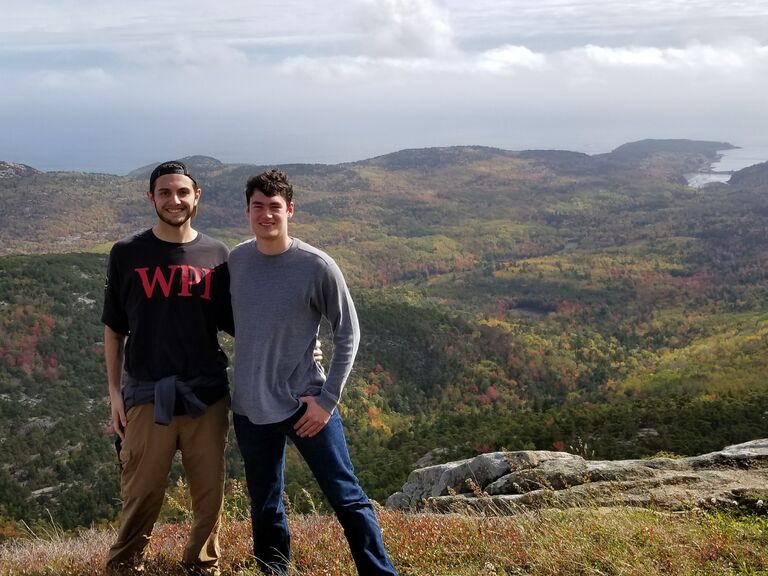 Early on, we discovered a love for sharing experiences in the mountains starting in Acadia National Park. I don't think either of us realized all the wild adventures we would go on in the future. 