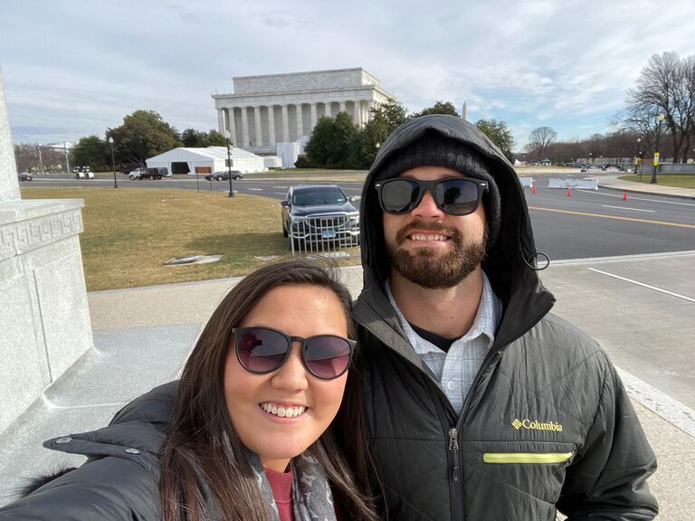 Drew asked Joanna to be his girlfriend in Washington, DC